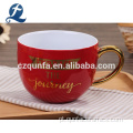 Fabricante da China, copo de sopa de sublimação de grés a granel, caneca de café